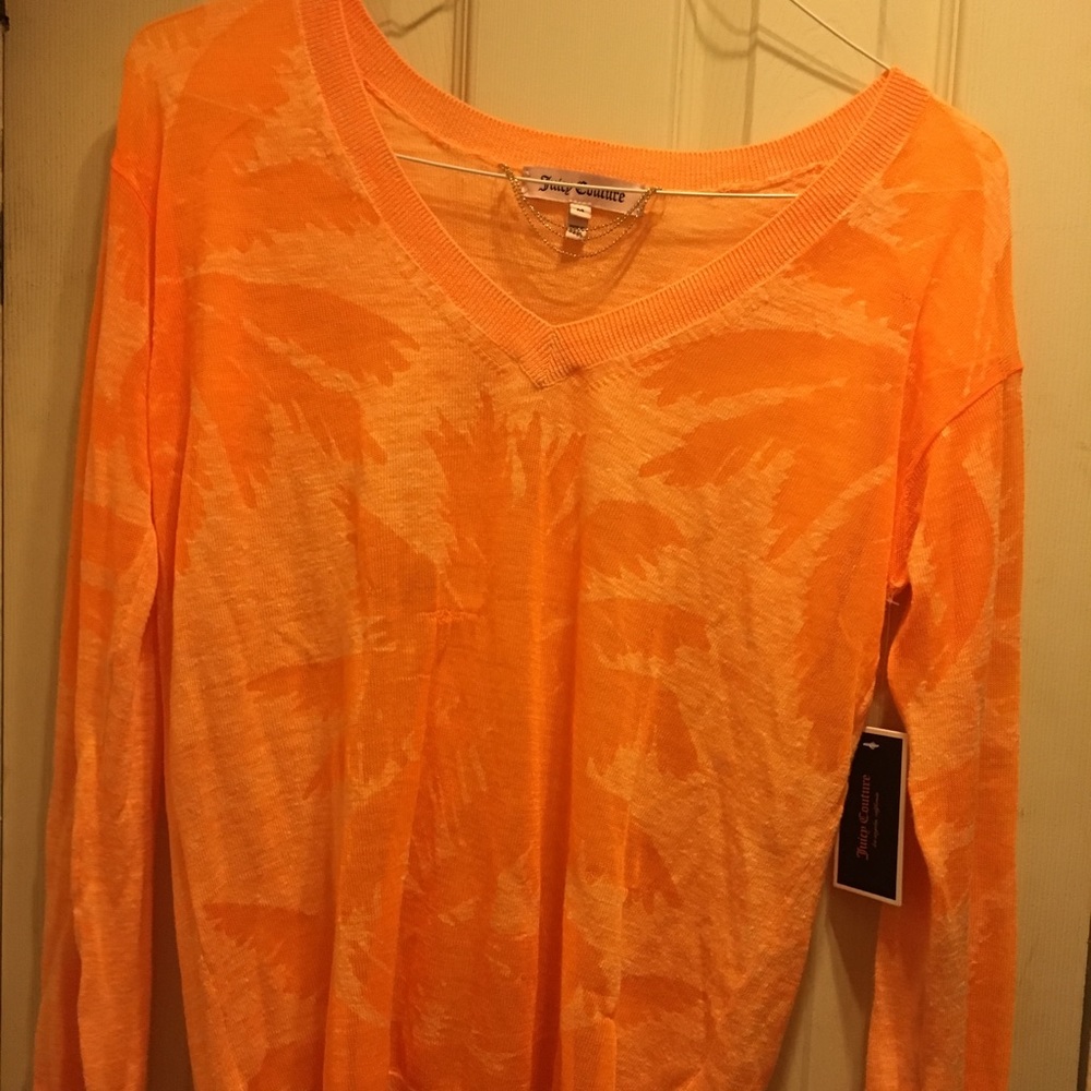 NWT Juicy couture high low sweater